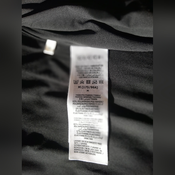 New. Men's / unisex Gucci tubular jersey zip up hoodie jacket - Picture 7 of 7